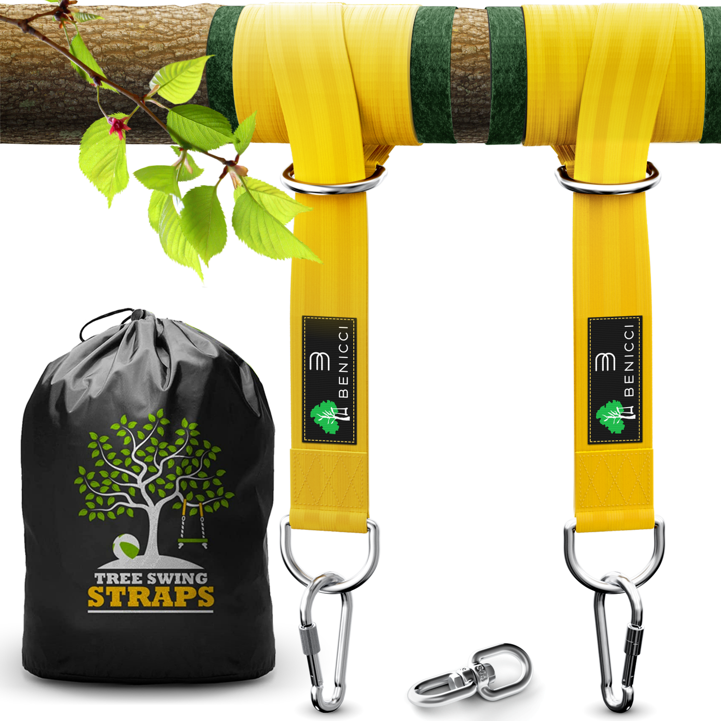 Safe Tree Swing Hanging Kit (Set of 2)